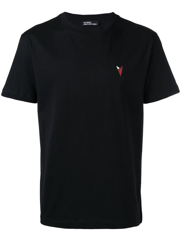 Raf Simons Arrow Print T-shirt, Men's, Size: Medium, Black, Cotton