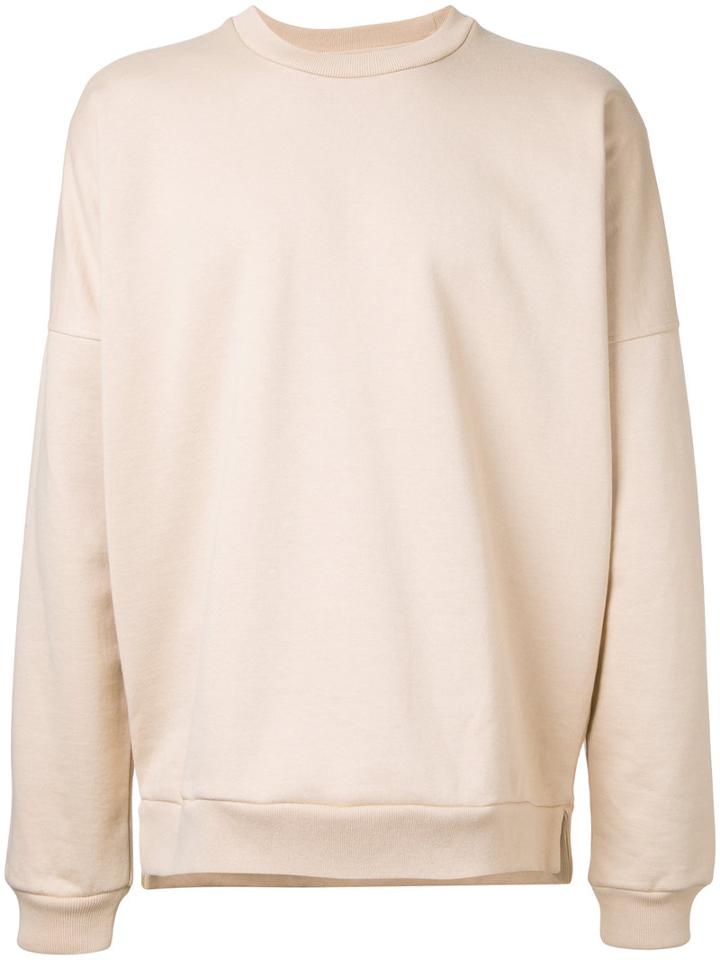 Monkey Time Dropped Shoulder Sweatshirt, Men's, Size: Large, Nude/neutrals, Cotton