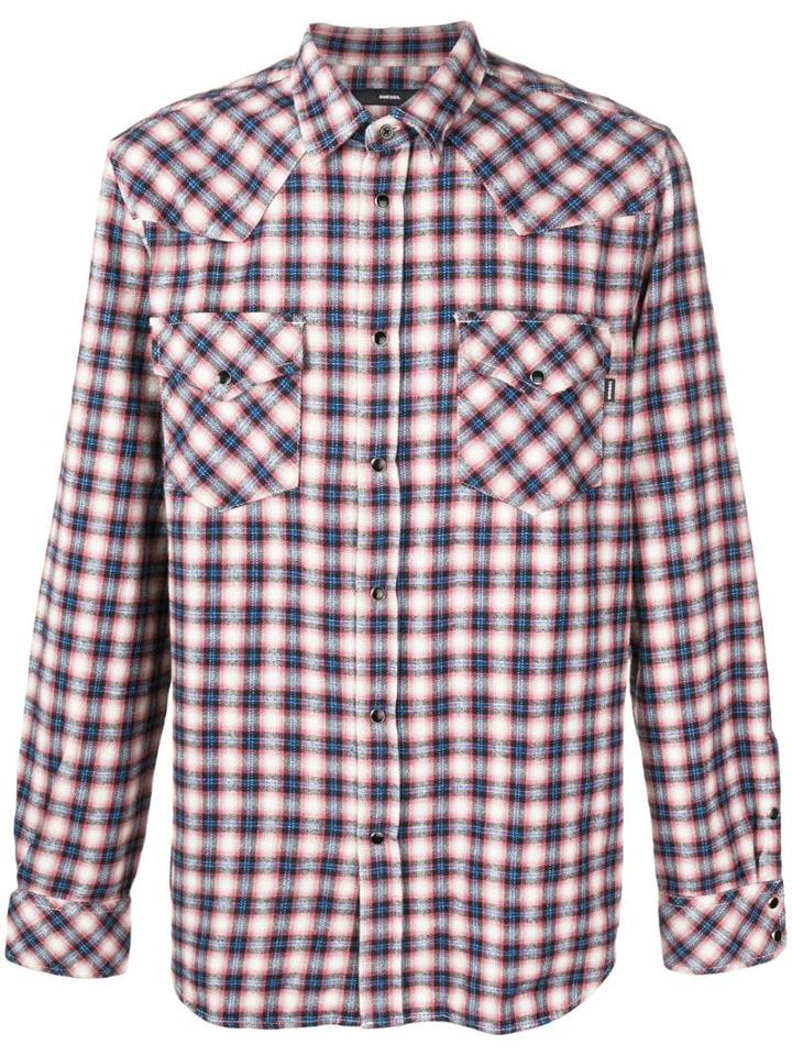 Diesel S-east-long-b Shirt - Red