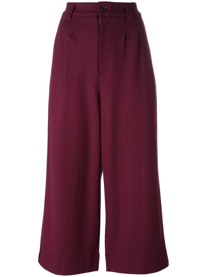 Tsumori Chisato 'docking' Cropped Trousers - Pink