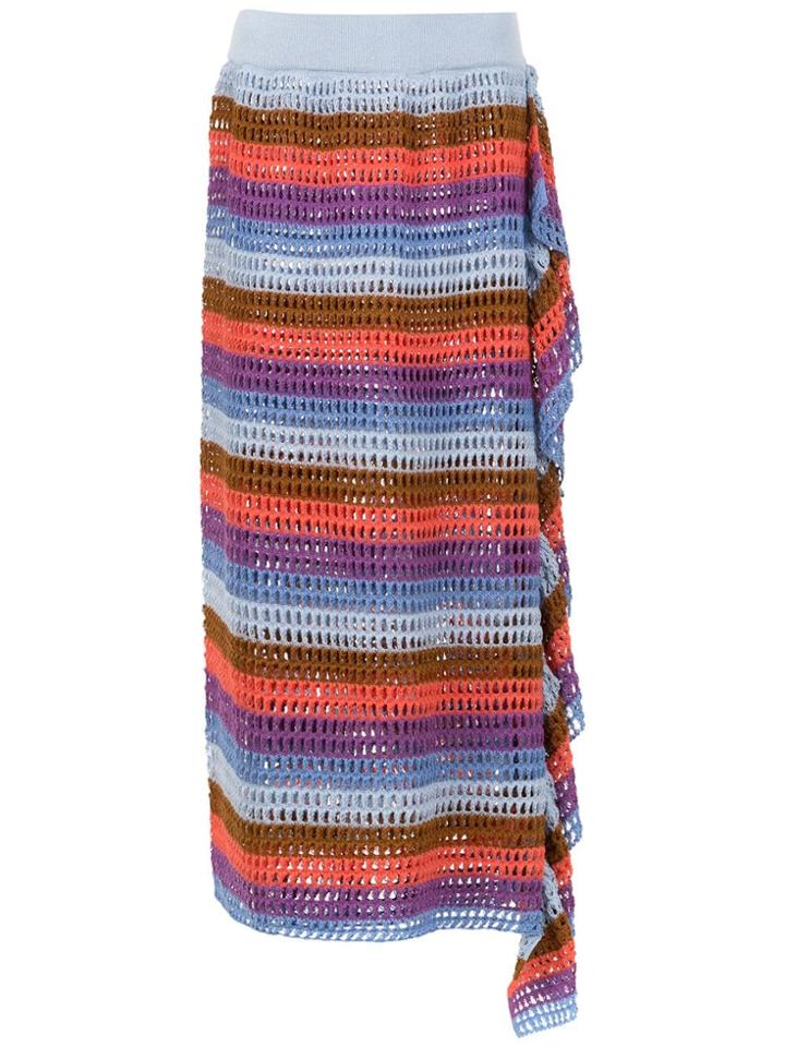 Cecilia Prado Audrey Knitted Midi Skirt - Multicolour
