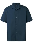 Jil Sander - Shortsleeved Shirt - Men - Cotton - 41, Blue, Cotton