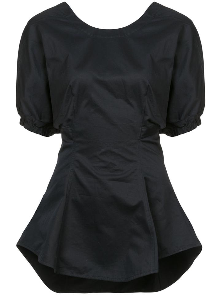 Tome Puff Sleeve Top - Black