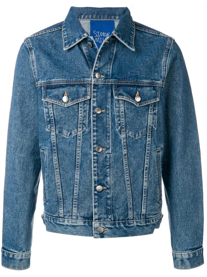 Simon Miller Classic Denim Jacket - Blue