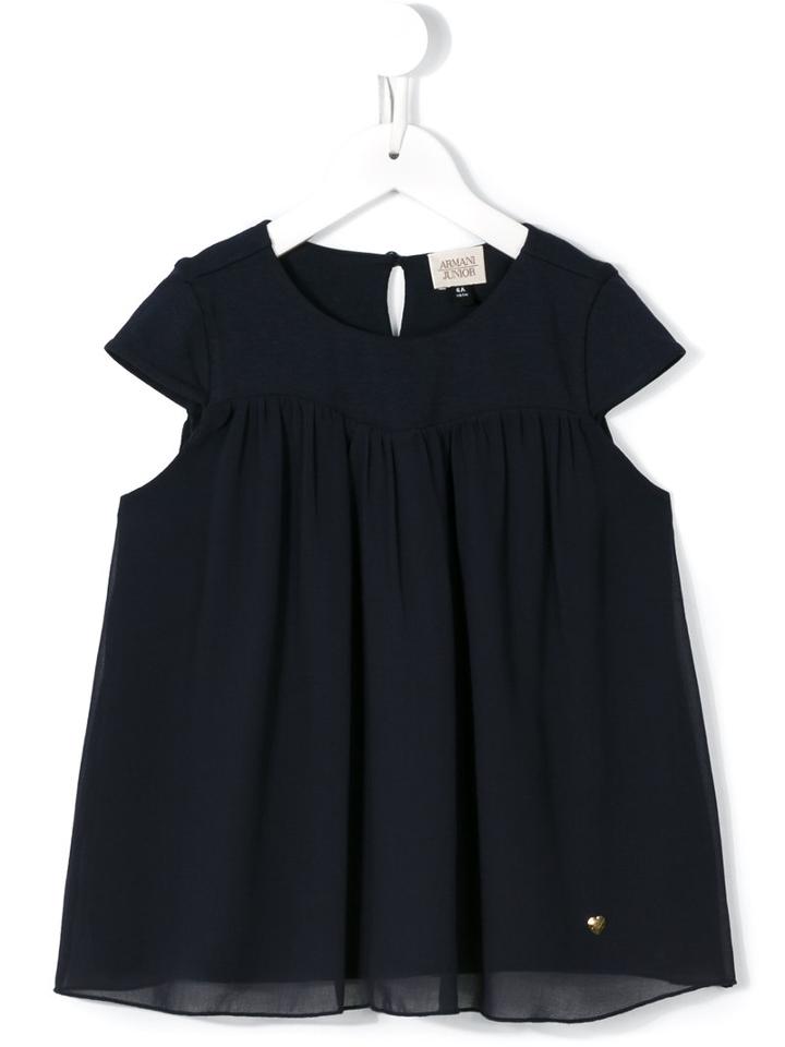 Armani Junior Flared Dress, Size: 6 Yrs, Blue