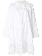 Zadig & Voltaire Rone Lace Trim Dress - White