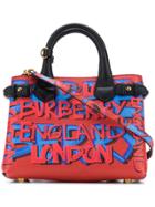 Burberry The Small Banner Bag - Red