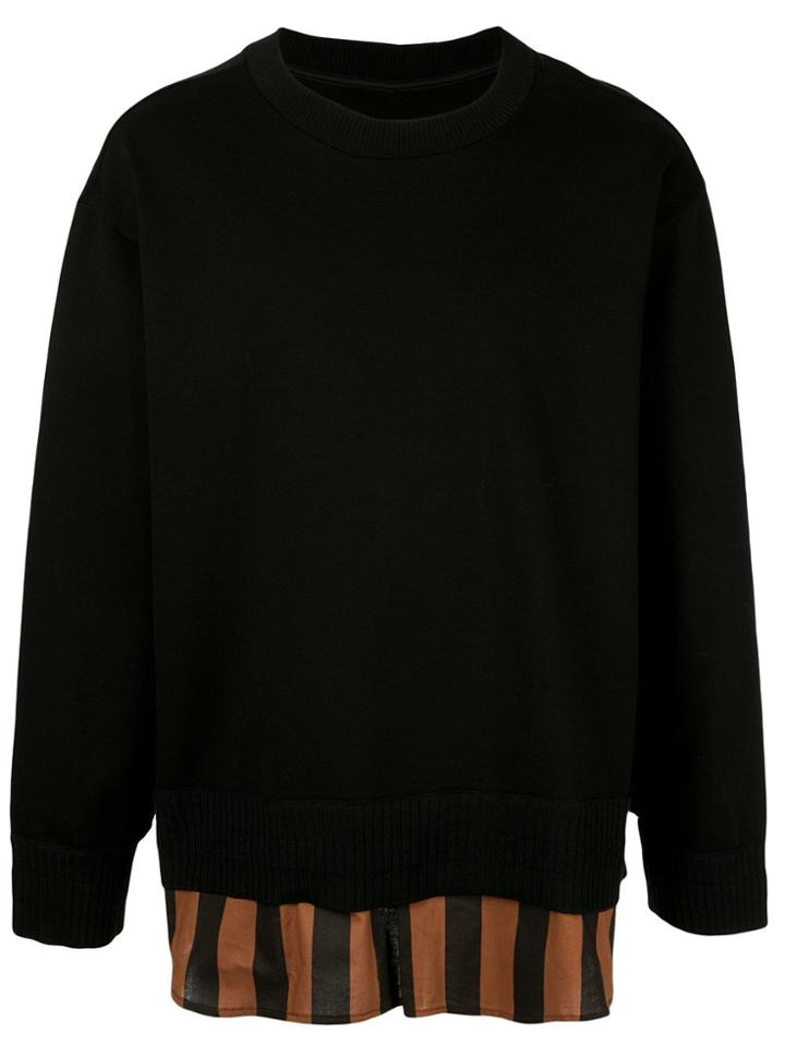 System Knitted T-shirt - Black