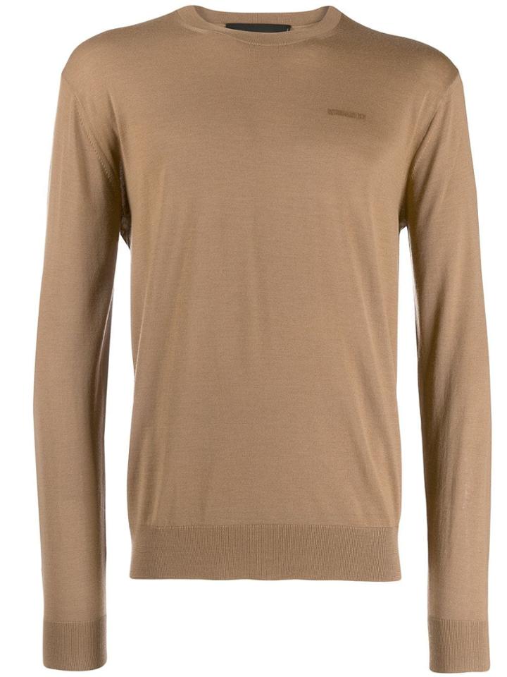 Dsquared2 Knitted Sweatshirt - Neutrals