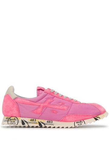 Premiata Hattori Low Top Sneakers - Pink