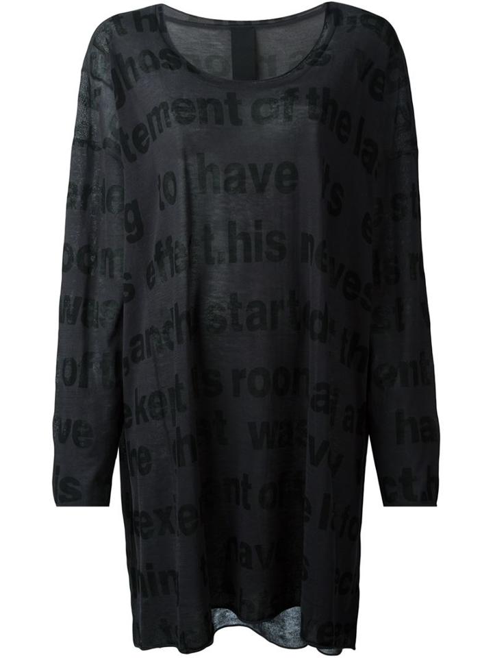 Rundholz Printed T-shirt Dress
