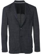 Z Zegna - Notched Lapel Blazer - Men - Elastodiene/wool - 48, Blue, Elastodiene/wool