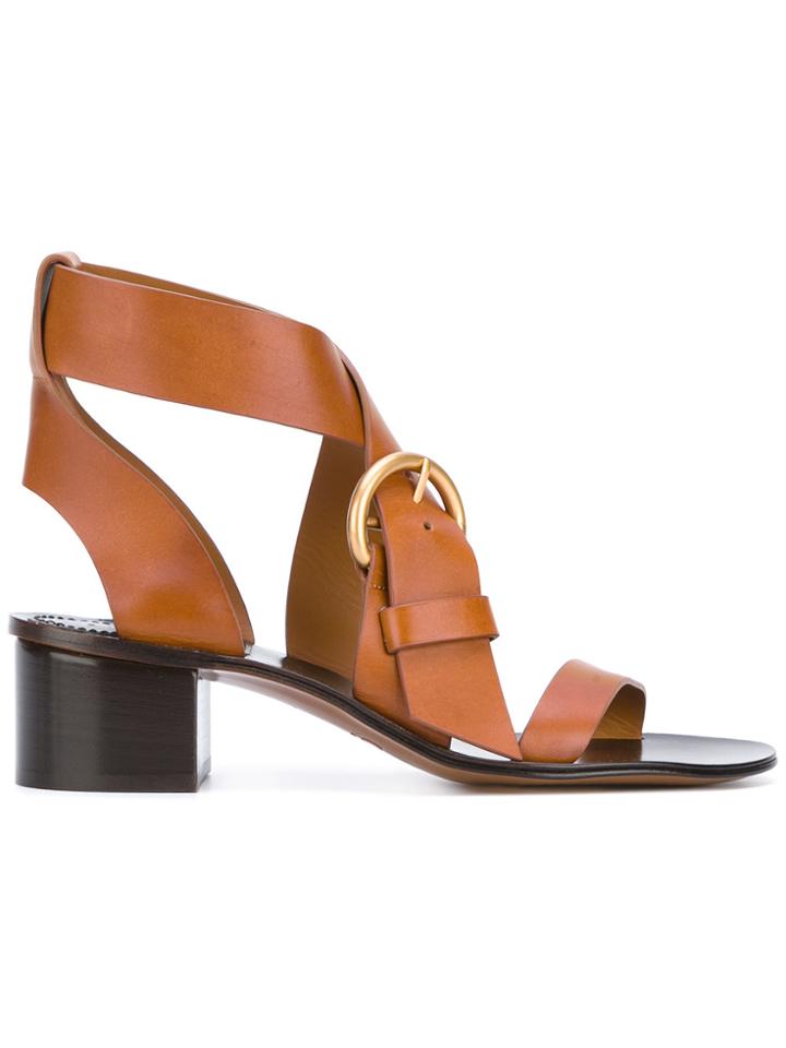 Chloé Nils Sandals - Brown