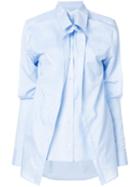 Y/project Asymmetric Layered Shirt - Blue