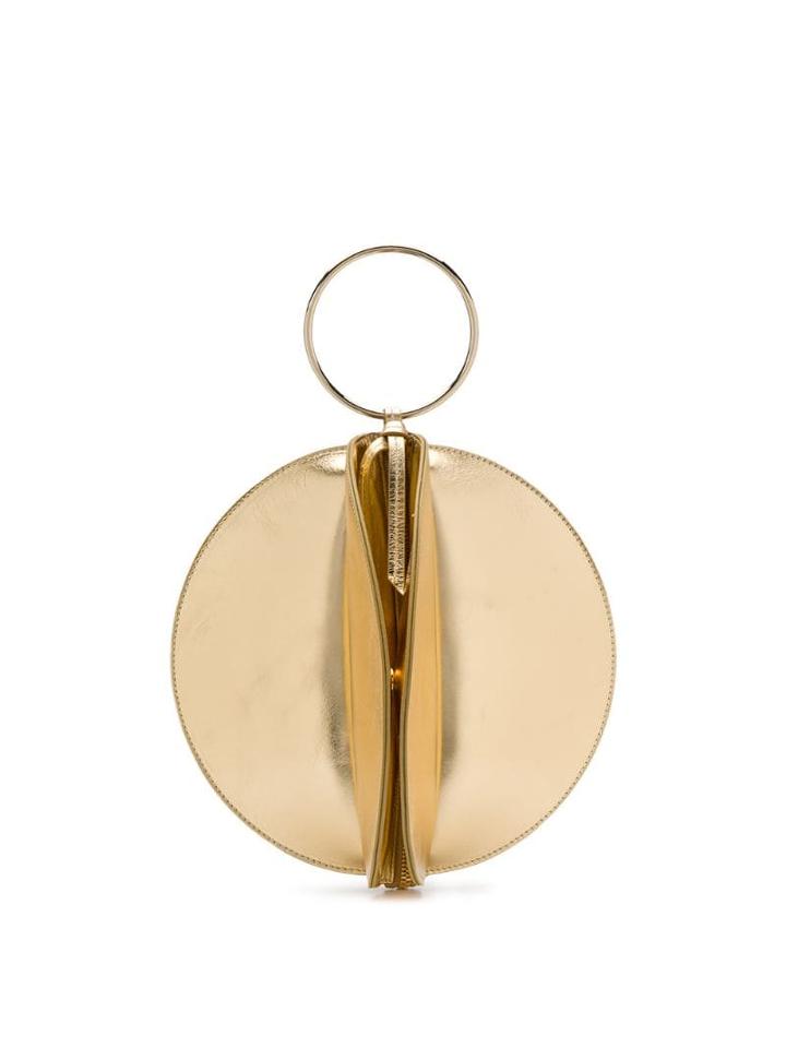 Sara Battaglia Metallic Sphere Tote - Gold