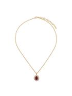 Susan Caplan Vintage 1980s Embellished Pendant Necklace - Gold