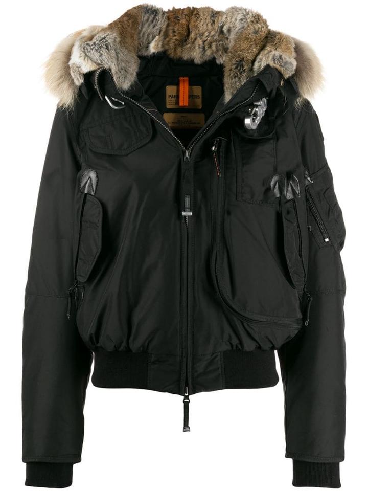 Parajumpers Gobi Padded Bomber Jacket - Black