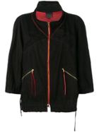 Fendi Vintage 2000's Elasticated Detailing Jacket - Black