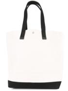 Cabas Large Shopper Tote Bag - White