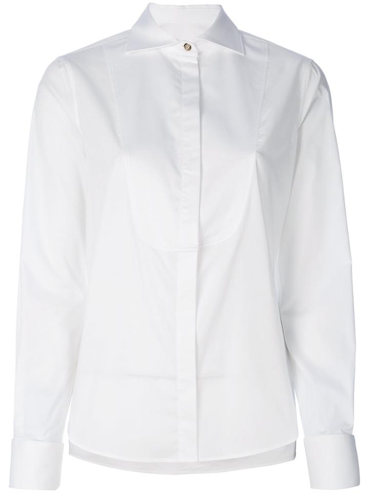 Versace Collection Concealed Fastening Shirt - White