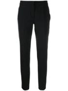 Moschino Cropped Straight-leg Trousers - Black