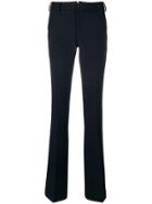 Pt01 Tailored Flared Trousers - Blue