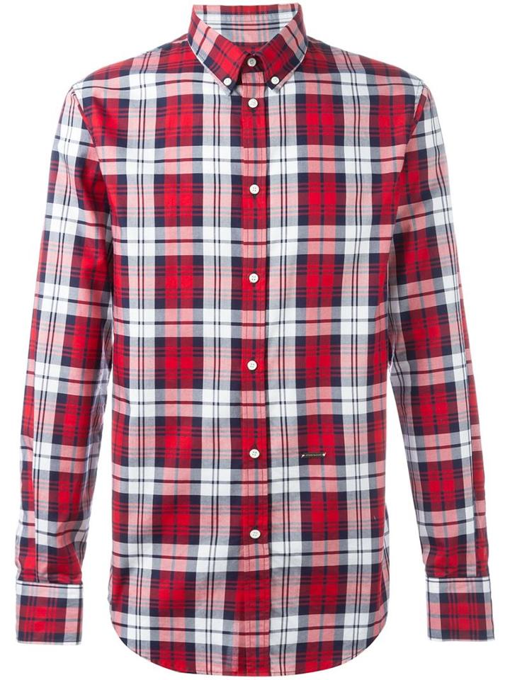 Dsquared2 Classic Plaid Shirt