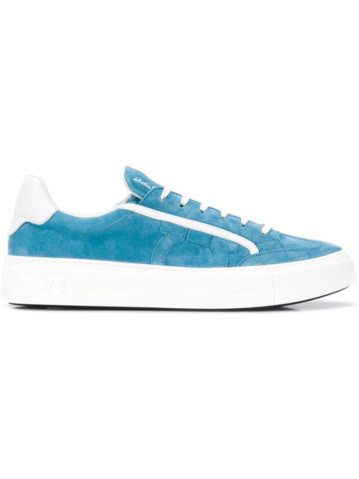 Salvatore Ferragamo Gancini Sneakers - Blue