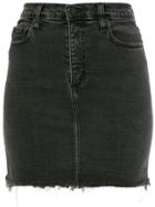 Nobody Denim Siren Skirt Comfort Denim Skirt - Black