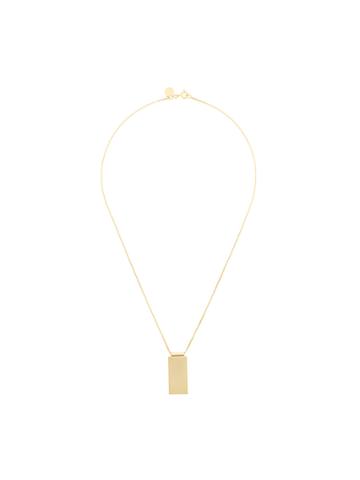 The Boyscouts Caption Pendant Necklace - Metallic