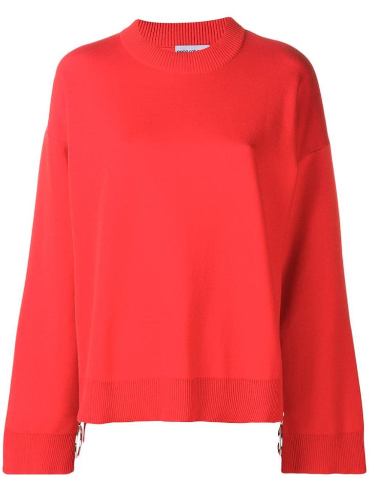 Paco Rabanne Side Zip Jumper - Orange