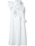 Vivetta Irene Dress, Women's, Size: 44, White, Cotton/spandex/elastane
