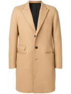 Neil Barrett Single Breasted Coat - Nude & Neutrals
