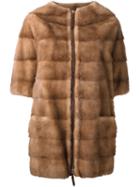 Liska 'joy' Coat, Women's, Size: Medium, Brown, Mink Fur