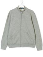 Aston Martin Kids Zipped Sweatshirt - Grey