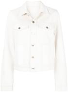 Dion Lee Panelled Denim Jacket - White