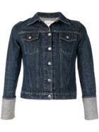 Helmut Lang Pre-owned 1990's Turn Up Sleeves Denim Jacket - Blue