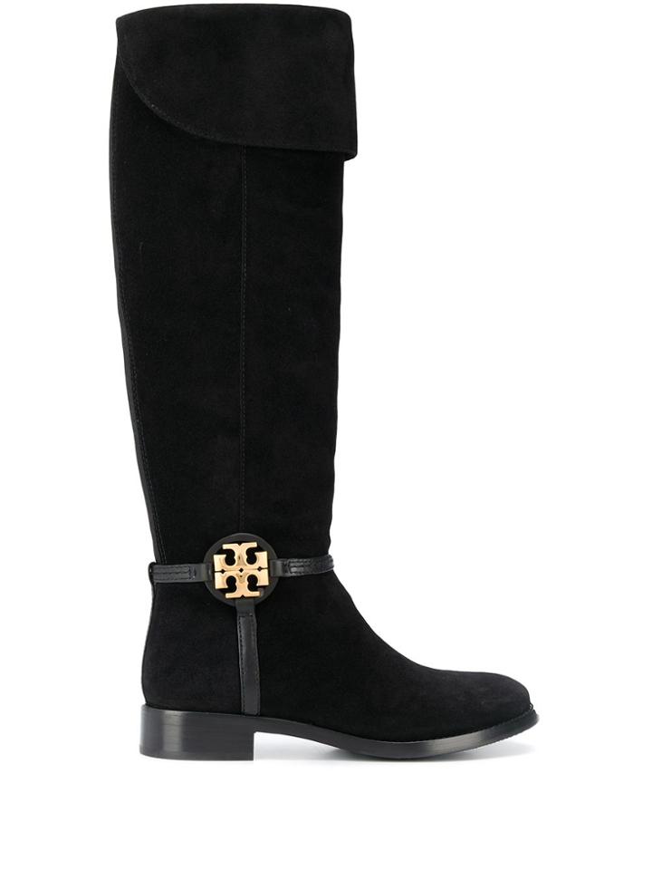 Tory Burch Mid-calf Length Boots - Black