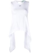 Off-white - Fitted Vest Top - Women - Cotton - S, White, Cotton
