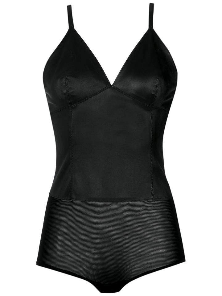 Nk Triangle Bodysuit - Black
