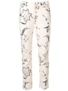 Dorothee Schumacher Printed Skinny Jeans - White