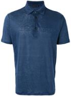 Etro - Classic Polo Shirt - Men - Linen/flax - Xxl, Blue, Linen/flax