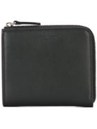 Jil Sander Zip Around Small Wallet - Black