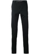 Pt01 - Skinny Tailored Trousers - Men - Silk/cotton/spandex/elastane - 56, Black, Silk/cotton/spandex/elastane