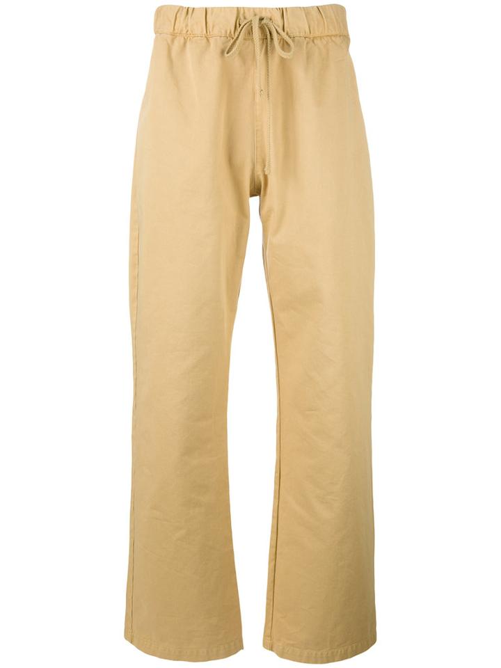 The White Briefs - Main Loose-fit Trousers - Men - Cotton - M, Nude/neutrals, Cotton