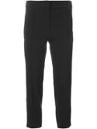 Iro Cropped Trousers, Women's, Size: 40, Black, Cotton/viscose/spandex/elastane/cotton