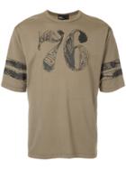 Kolor 76 Print T-shirt - Brown