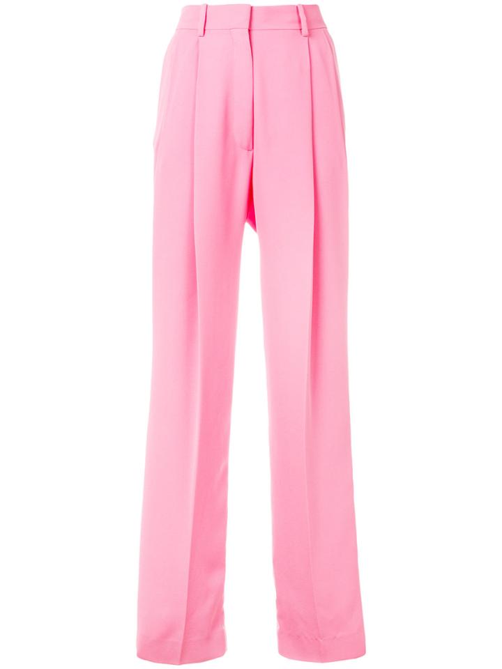 Maison Margiela High-waisted Trousers - Pink & Purple