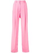 Maison Margiela High-waisted Trousers - Pink & Purple