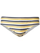 Ron Dorff - Striped Swim Shorts - Men - Polyamide/spandex/elastane - M, Yellow/orange, Polyamide/spandex/elastane